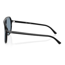 Ray-Ban Sonnenbrille Bill 901/56 (Glasfarbe: blau) schwarz - 1 Brille
